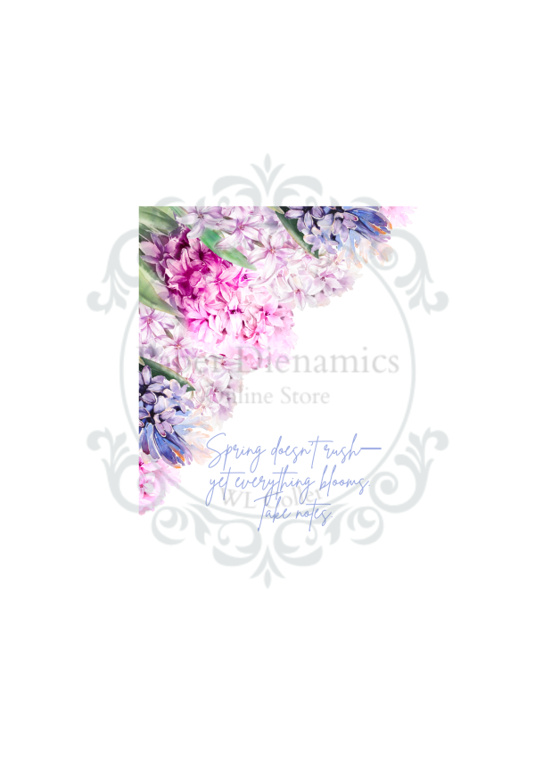 (140GSM) A4 FLORAL TOPPER INSERT - Image 11
