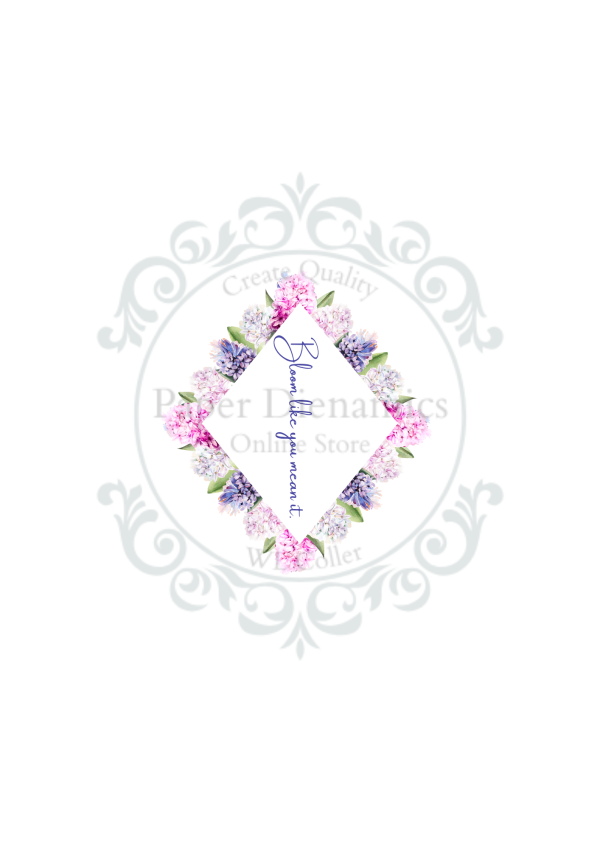 (140GSM) A4 FLORAL TOPPER INSERT - Image 14
