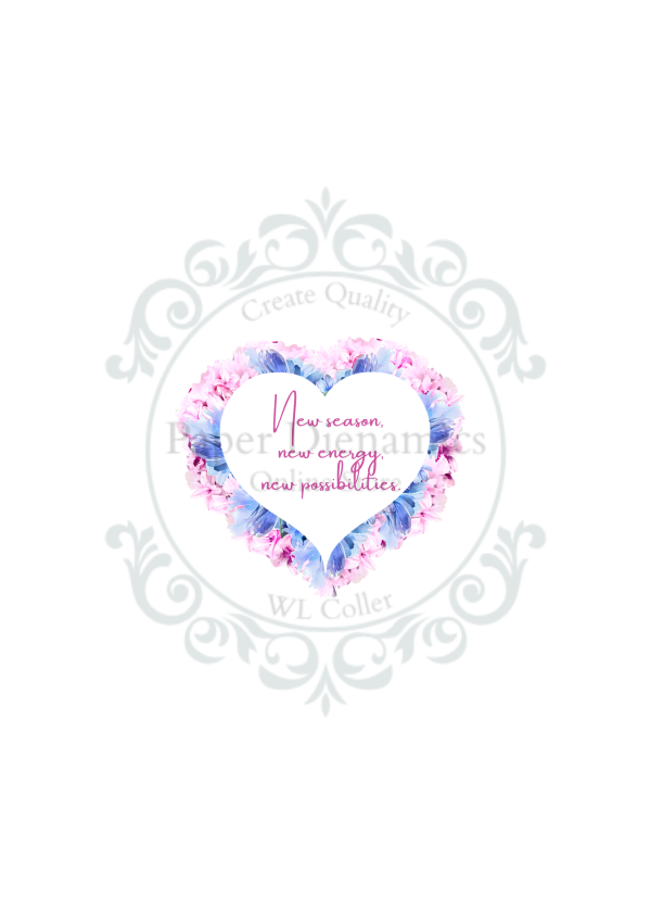 (140GSM) A4 FLORAL TOPPER INSERT - Image 15