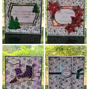 Glimmering Greetings – Made with the Foiled Pack by crafts.andy