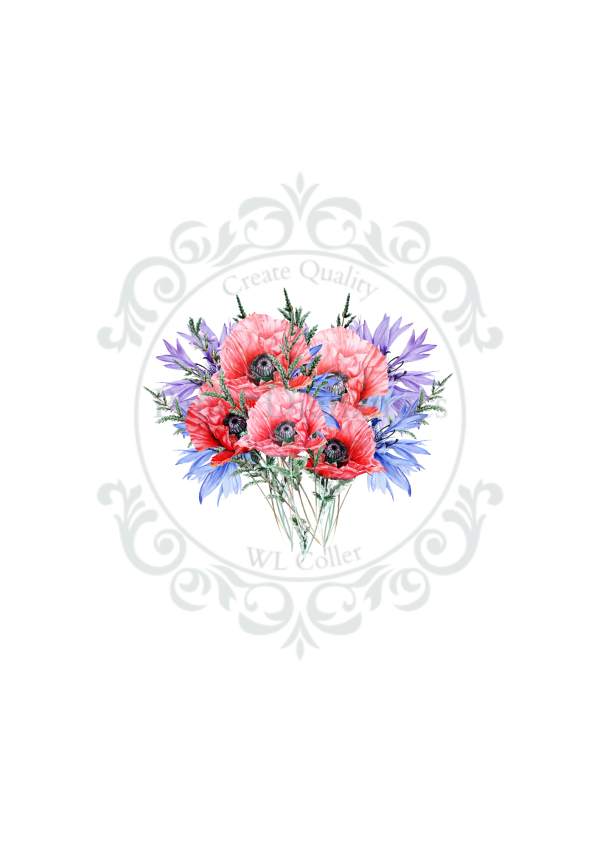 (140GSM) A4 FLORAL TOPPER INSERT - Image 18