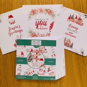 250GSM 178X178 GONE GNOME FOR CHRISTMAS SENTIMENTS