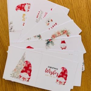 250GSM 200x100 GONE GNOME FOR CHRISTMAS MINI STASH