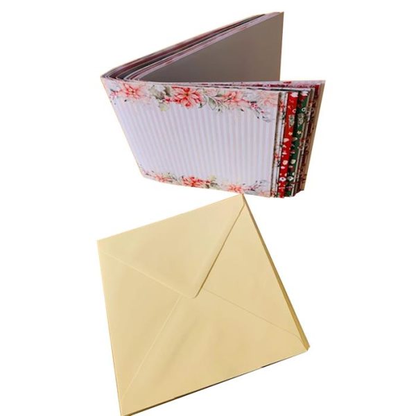 250GSM 200x200 GONE GNOME FOR CHRISTMAS CARD&ENV PACK - Image 2