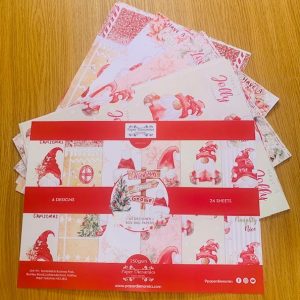 250GSM A3 GONE GNOME FOR CHRISTMAS BOTTLE BOX COLLECTION