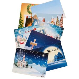 (250GSM) CHRISTMAS ROCKERS SCENICS