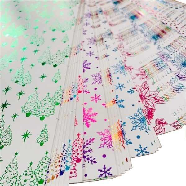 (300GSM) CHRISTMAS DESIGNER HOT FOIL BUNDLE - Image 2