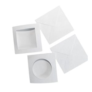 (300G) SQUARE APERTURE CARD & ENVELOPES