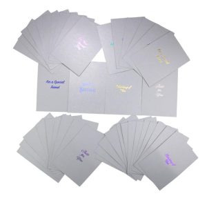 (300GSM) 150X95 RAINBOW PLATINUM SENTIMENT STASH