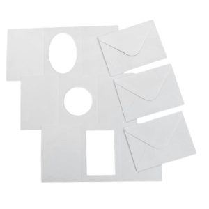 (250G) A5 APERTURE CARD & ENVELOPES