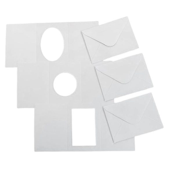 (250G) A5 APERTURE CARD & ENVELOPES