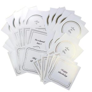 PEARLY METALLIC FOILED SENTIMENT STASH