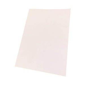 (250G) A6 LINEN EMBOSSED WHITE