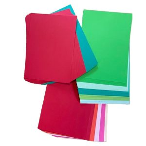 (160GSM) A4 CHRISTMAS COLOURS MULTIBUY