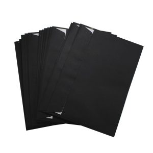 (090GSM) C5 BLACK SELF SEAL ENVELOPES
