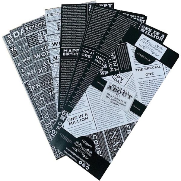 (160G) 120X305 READ ALL ABOUT IT SENTIMENT STASH - Image 4