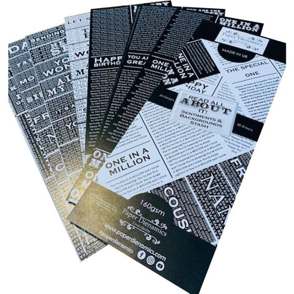 (160G) 120X305 READ ALL ABOUT IT SENTIMENT STASH - Image 3