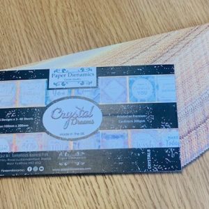 (250GSM) CRYSTAL DREAMS MINI SENTIMENTS