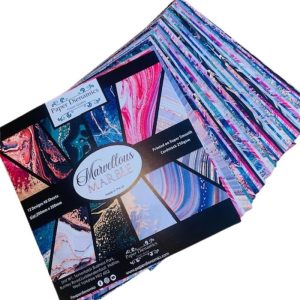 (250GSM) 204X204 MARVELLOUS MARBLES DEEP MINE