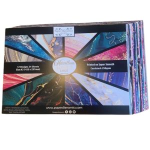 (250GSM) A3 MARVELLOUS MARBLES DEEP MINE LARGE