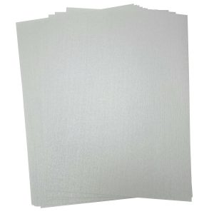 PEARLESCENT BRUSHED WEAVE EMBOSSED