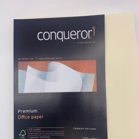 Conqueror Cream Laid