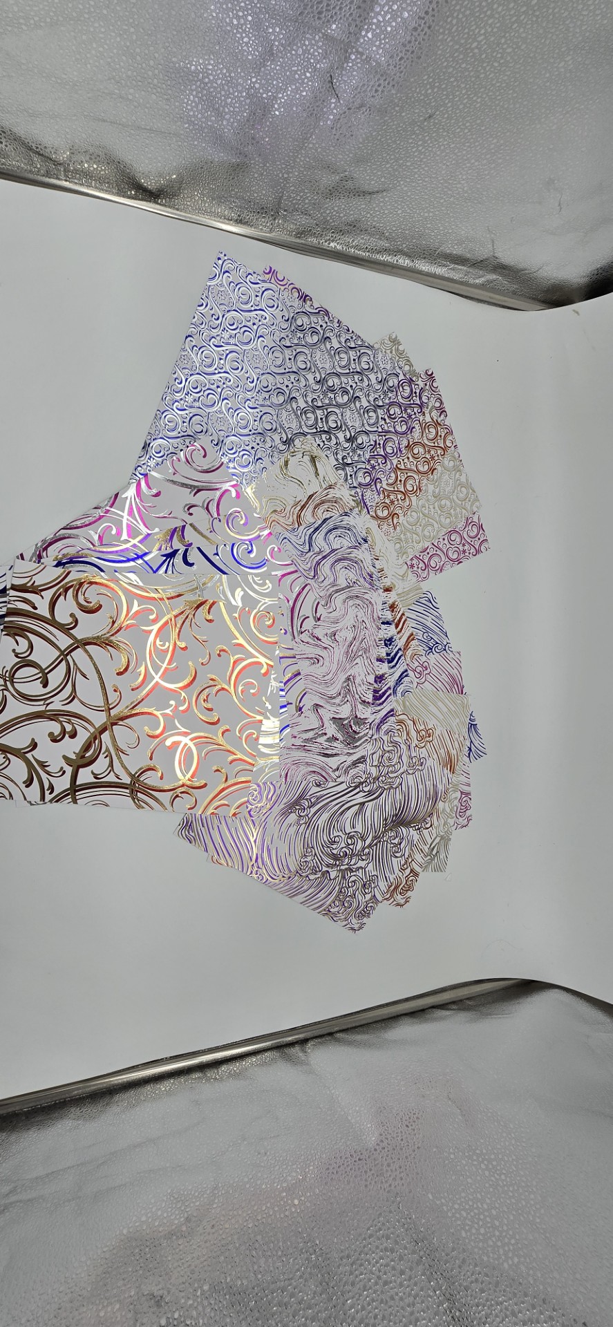 220X220 LUXURY FOILED CARD BUNDLE PK48