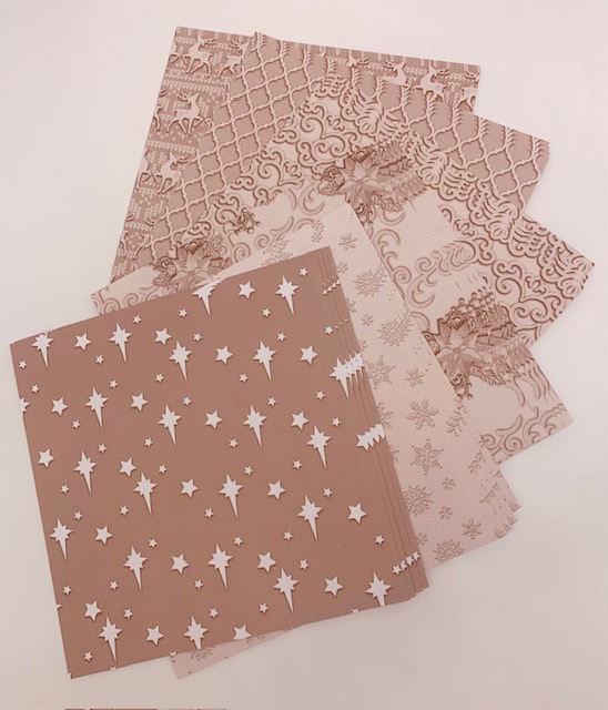 200X200 RUSTIC FESTIVE MAGIC DESIGNER CARDS PK25 - Image 2