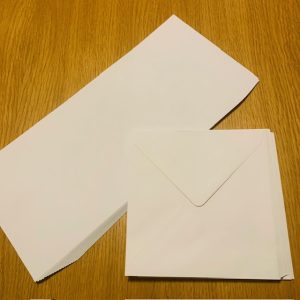 Card & Envelopes – 6x6in Pack (50 Cards + 50 Envelopes)
