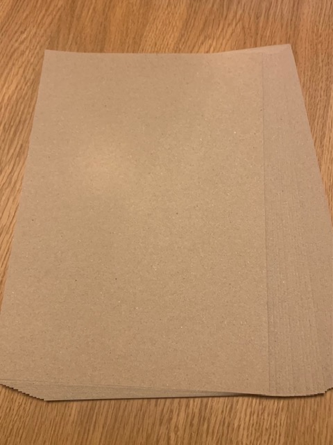 (090g) a4 kraft pk50