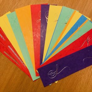 (430G) MOTTLED RIBBONS PK24