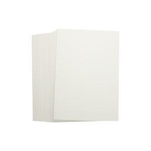 (300g) Blankety Blank Ivory Card PK50