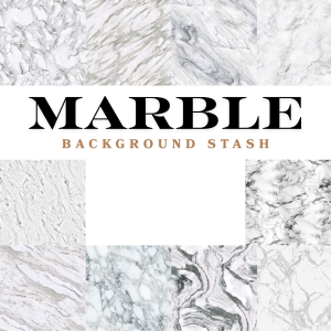 12x12 Marble Background Stash