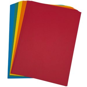 (160GSM) A4  MULTI SHADE A4 BRIGHT AND BOLD COLOUR MIX CARD PACK 50
