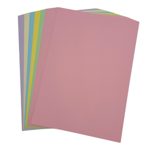 (160GSM) A4 MULTI SHADE A4 PASTEL MIX CARD PACK 50