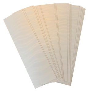 (300G) 90X297 PEARLESCENT WAVE STAMPING STASH PK25