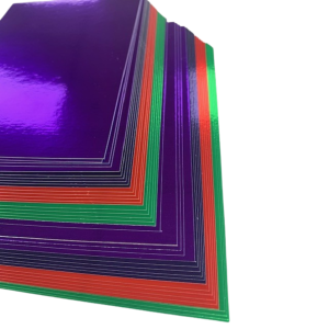 (245g) A6 Metallic Stax pack Deep colours Pk40