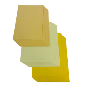 Paper Dienamics Triple Yellow A4 card bundle - 3 shades of yellow - 120 sheets