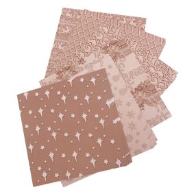 Rustic Festive Magic Designer Cards Pack of 25 - 200 x 200mm