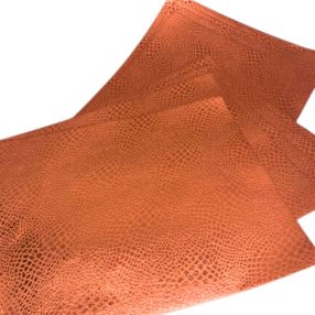 120gsm A4 Rose Gold Lizard Embossed - 10 Sheets