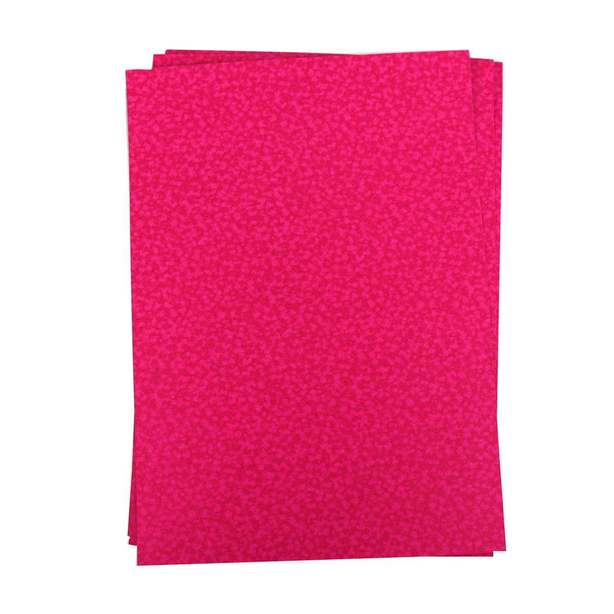 A4 Pink Freckled Card 280gsm - 25 Sheets