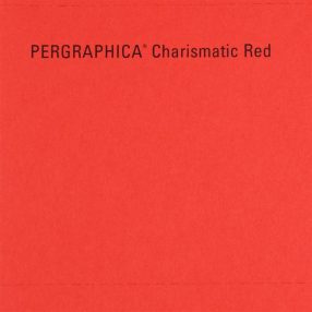 Pergraphica Charismatic Red Cardstock - 12x12 230gsm 25 sheets