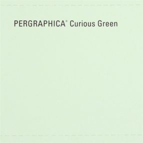 Pergraphica Curious Green Cardstock - 12x12 230gsm 25 sheets