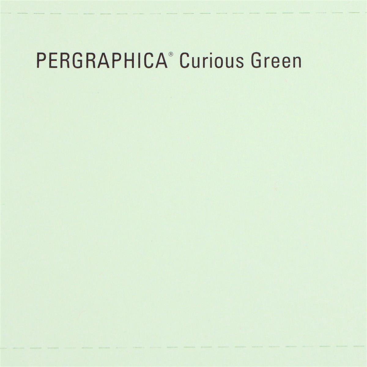 Pergraphica Curious Green Cardstock - A4 230gsm 25 sheets