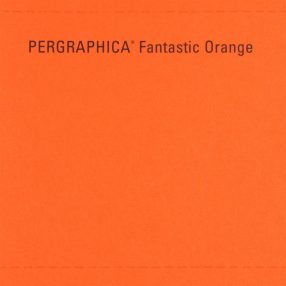 Fantastic Orange Cardstock - A4, 160gsm, Pack of 25