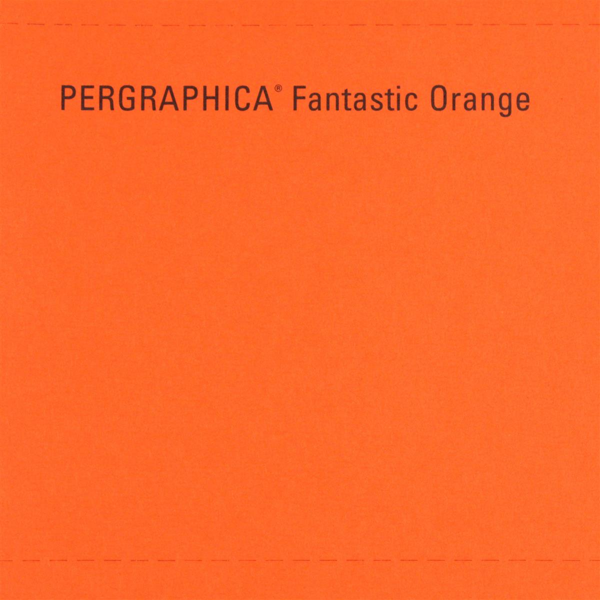 Pergraphica Fantastic Orange Cardstock - A4 230gsm 25 sheets