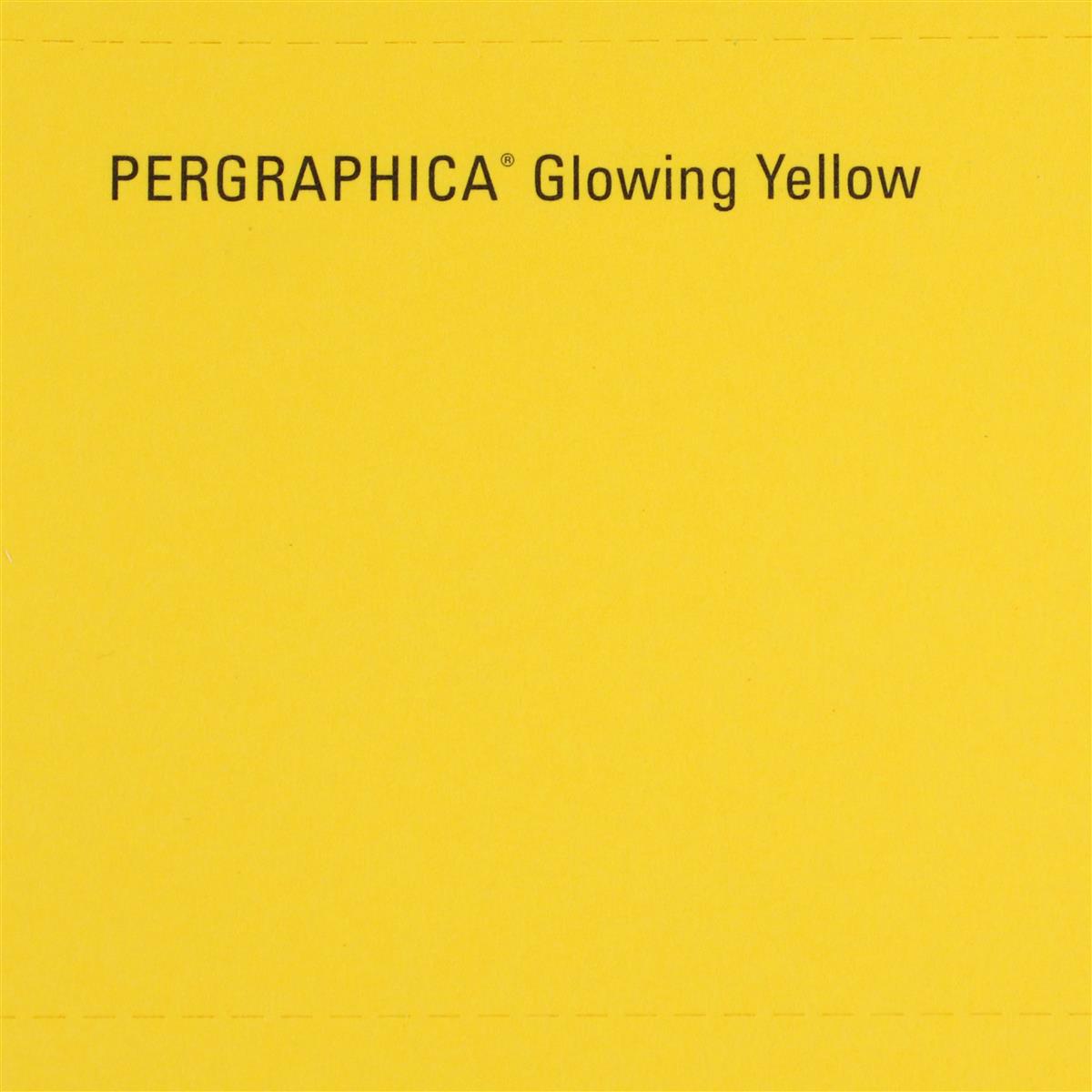 Pergraphica Glowing Yellow Cardstock - 12x12 230gsm 25 sheets