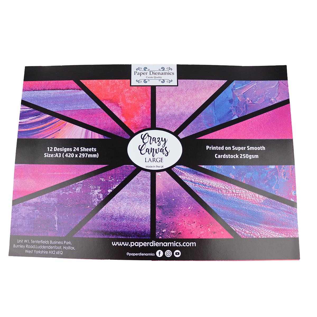 Crazy Canvas Bottle Box Kit - 24 Sheets