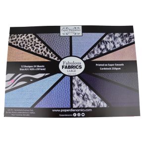 Fabulous Fabrics Bottle Box Kit - 24 Sheets