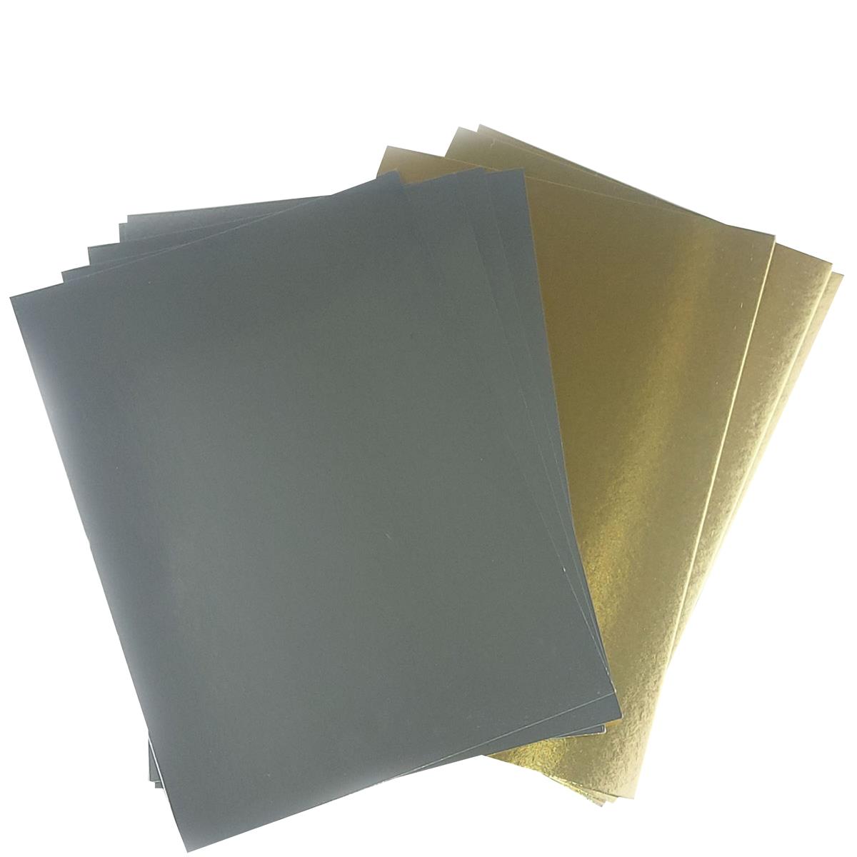 A4 Metallic Gold and Silver Bundle 245gsm - 14 Sheets
